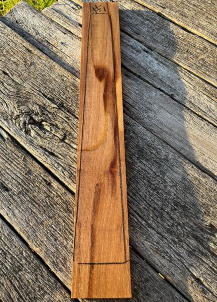 Jamaican Fiddlewood Fretboard
