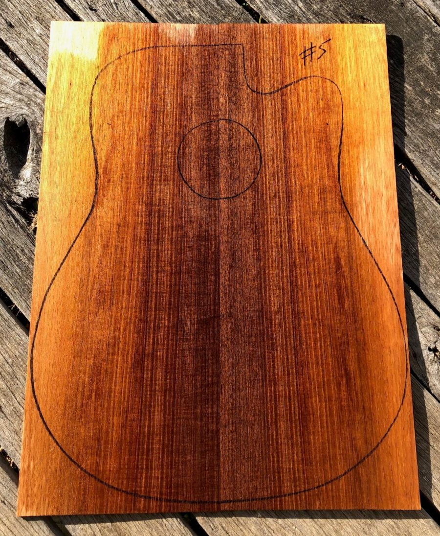 Guitar soundboard timber