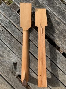 Rosewood tonewood neck