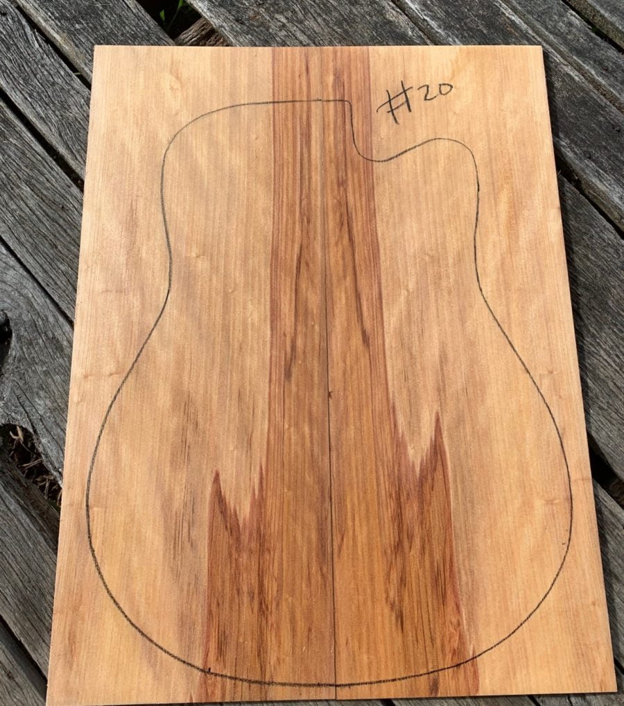 Australian instrument timber for guitar making