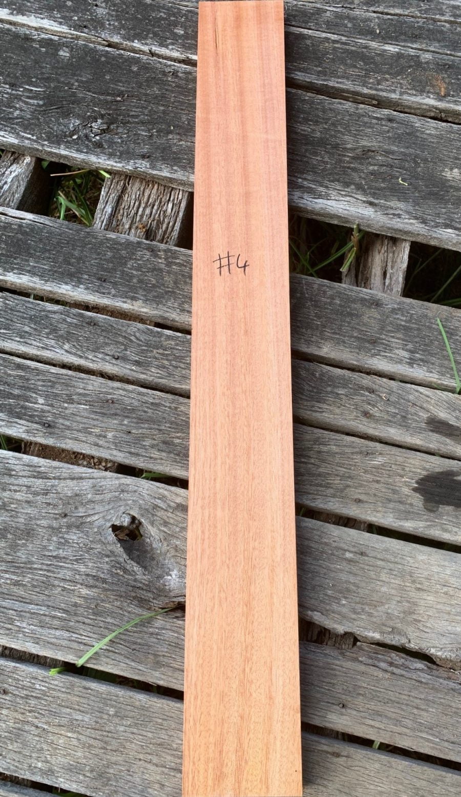 Quarter sawn instrument timber