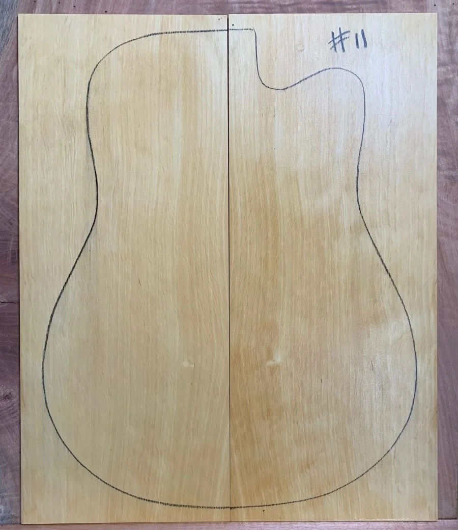 Instrument timber for guitar making