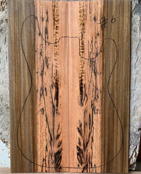 Electric guitar materials