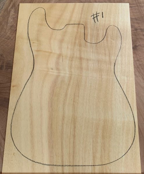 Australian instrument timber or guitar making