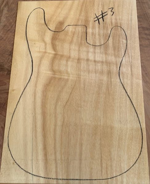 Australian instrument timber or guitar making