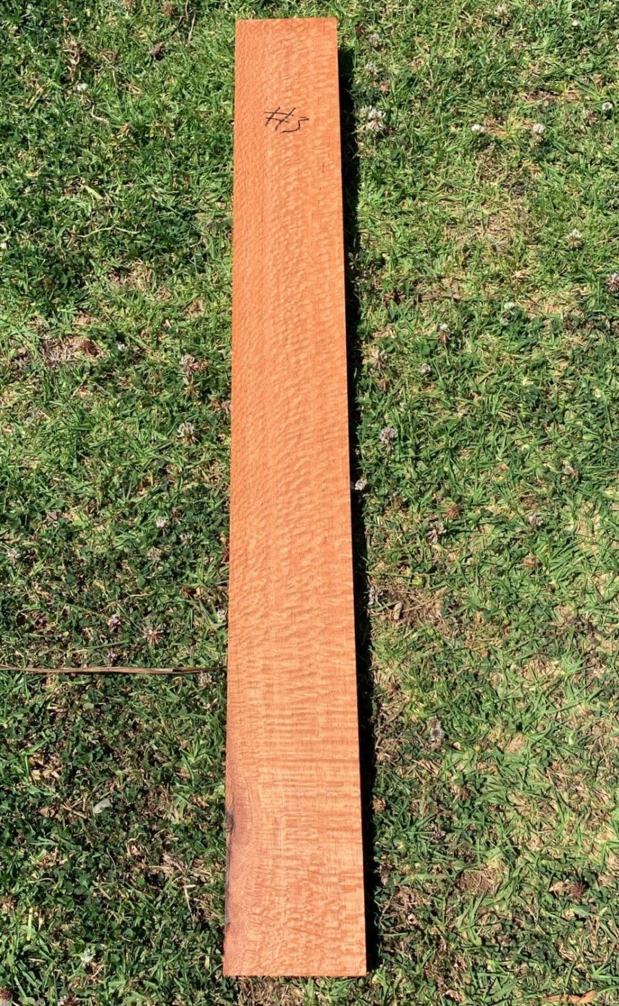 Instrument timber for guitar making