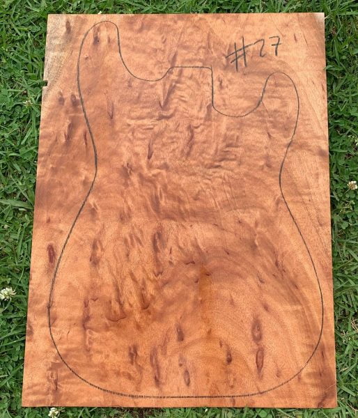Timber for guitar making
