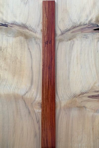 Red New Guinea Rosewood Fretboard