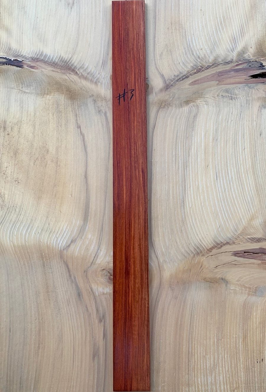 Red New Guinea Rosewood Fretboard