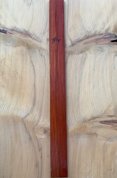 Red New Guinea Rosewood Fretboard
