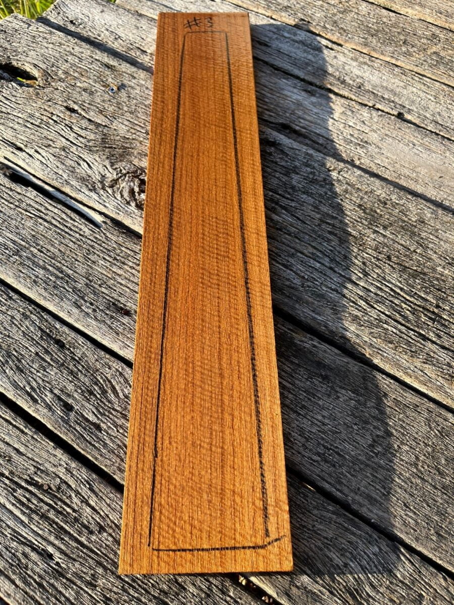 New Guinea Rosewood Fretboard
