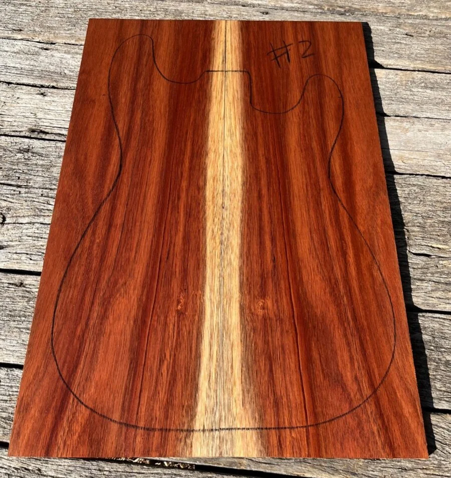 Blackwood Top for Electric Guitar