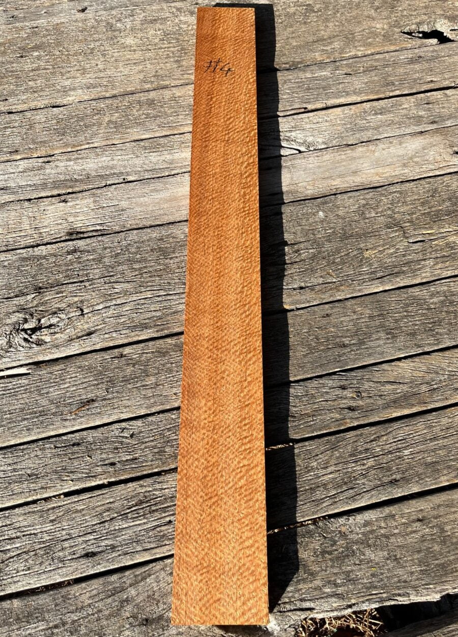 Australian Lacewood acoustic or electric neck timber