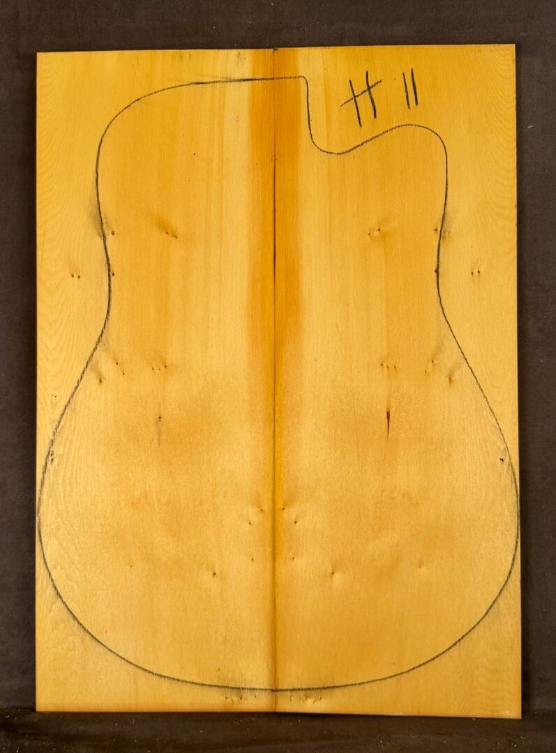 Acoustic Guitar Huon Pine Soundboard