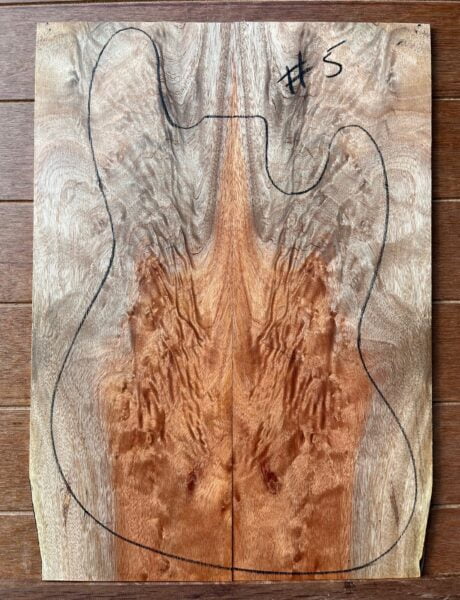Queensland Maple Electric Guitar TOP