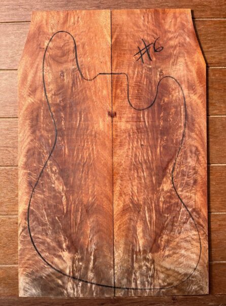 Queensland Maple Electric Guitar TOP
