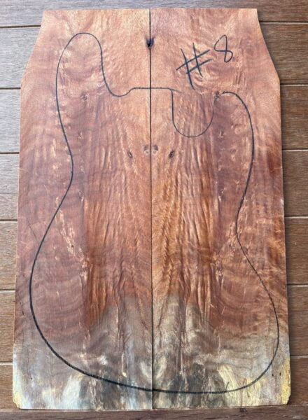 Queensland Maple Electric Guitar TOP