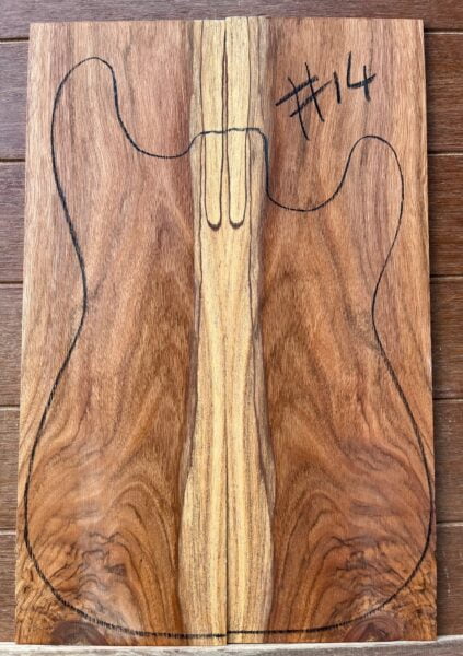 Spalted Tamarind Top