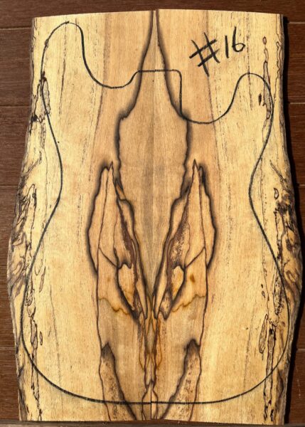 Spalted Tamarind Top