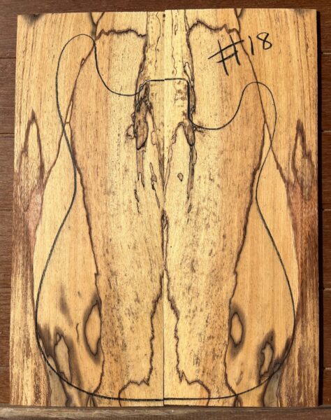 Spalted Tamarind Top
