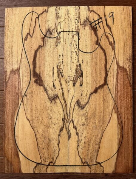 Spalted Tamarind Top