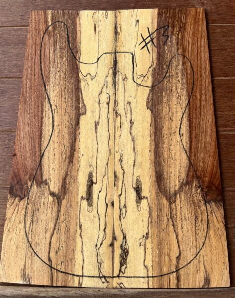 Spalted Tamarind Top
