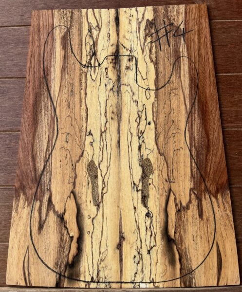 Spalted Tamarind Top