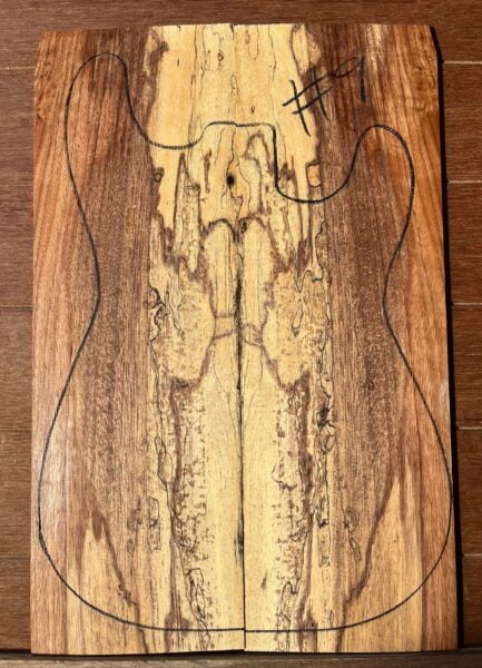 Spalted Tamarind Top