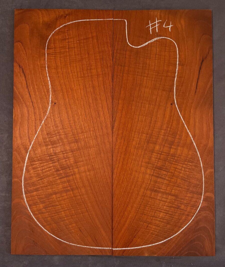 Fiddleback Red Cedar Acoustic Guitar Soundboard
