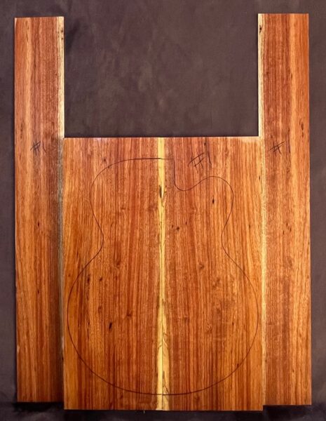 Archtop Guitar Back and Side set