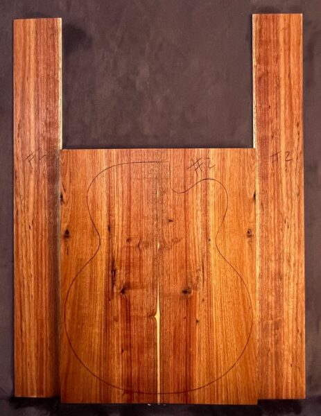 Archtop Guitar Back and Side set