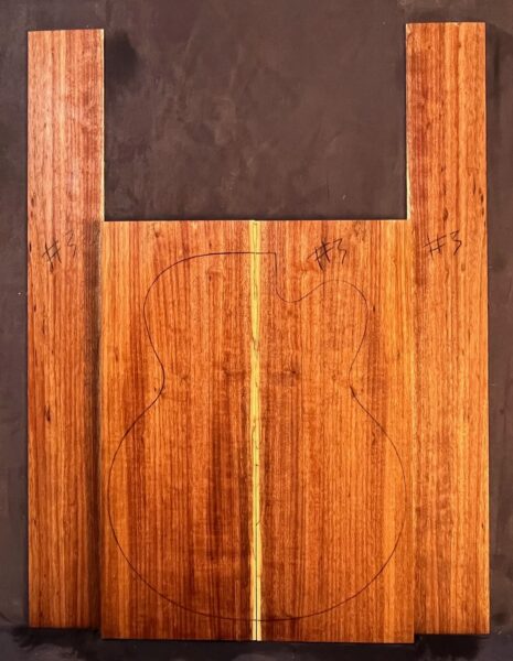 Archtop Guitar Back and Side set
