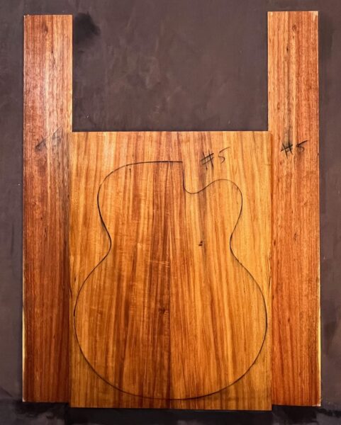 Archtop Guitar Back and Side set