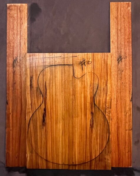 Archtop Guitar Back and Side set