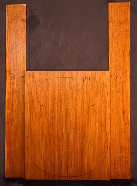 Archtop Guitar Back and Side Tonewood