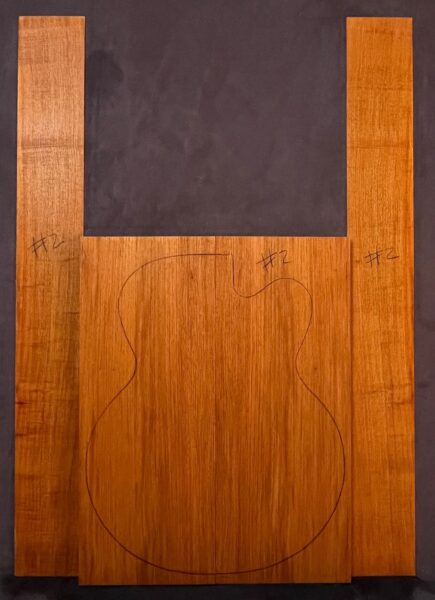 Archtop Guitar Back and Side Tonewood