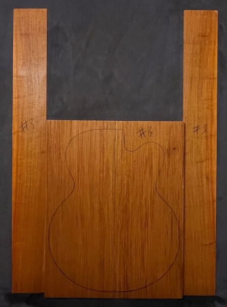 Archtop Guitar Back and Side Tonewood