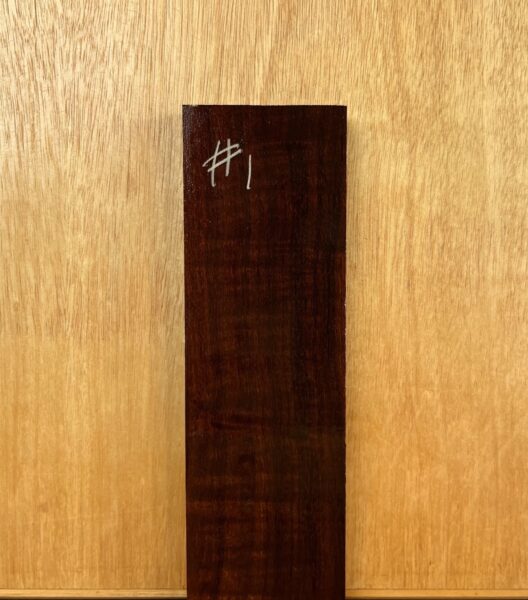 Ringed Gidgee Acoustic Guitar Bridge
