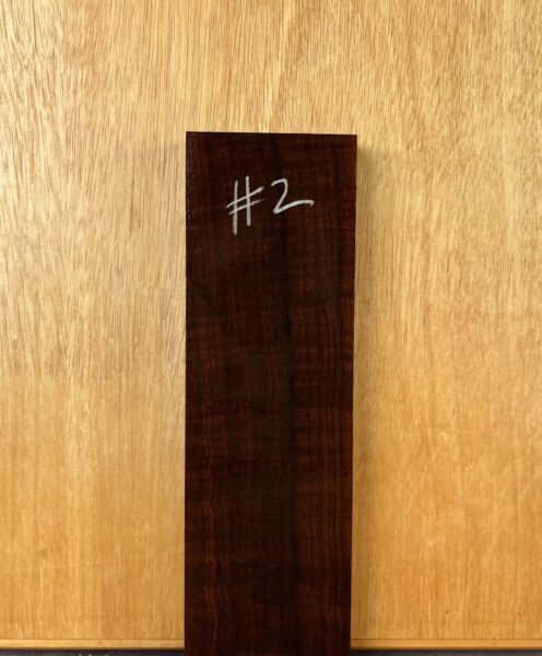 Ringed Gidgee Acoustic Guitar Bridge
