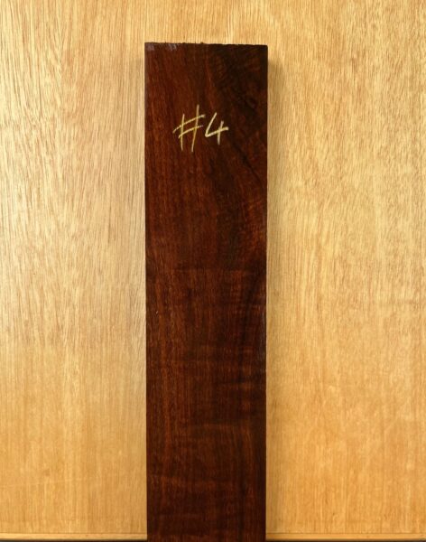 Ringed Gidgee Acoustic Guitar Bridge