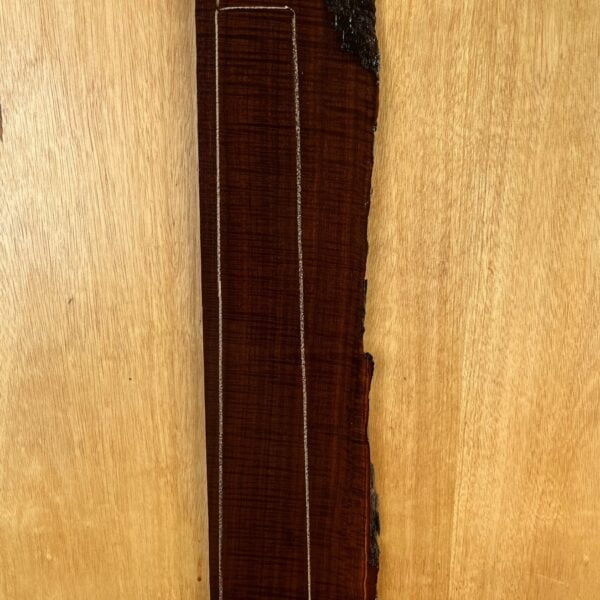 Ringed Gidgee Guitar Fingerboard