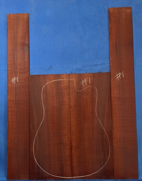 Beefwood Acoustic Guitar Back and Sides