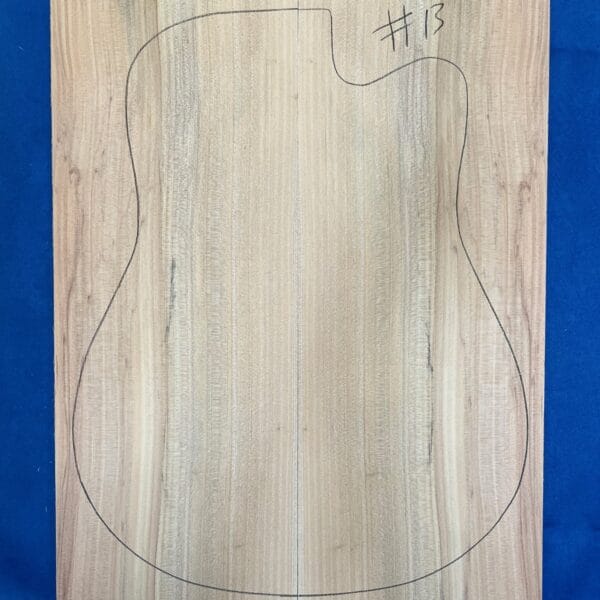 Acoustic Guitar Soundboard in Bunya Pine