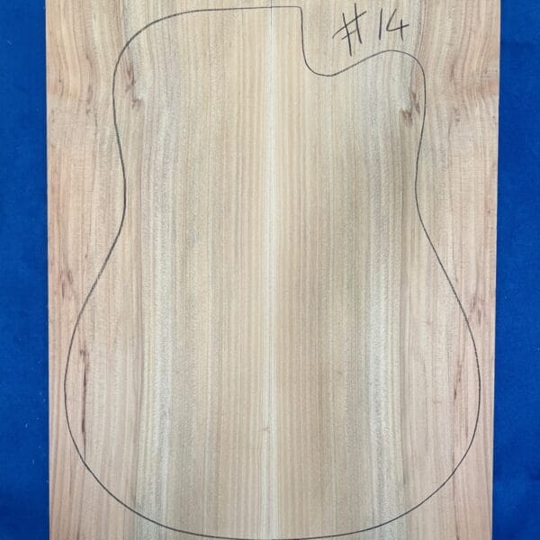 Acoustic Guitar Soundboard in Bunya Pine