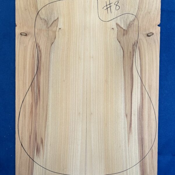 Acoustic Guitar Soundboard in Bunya Pine