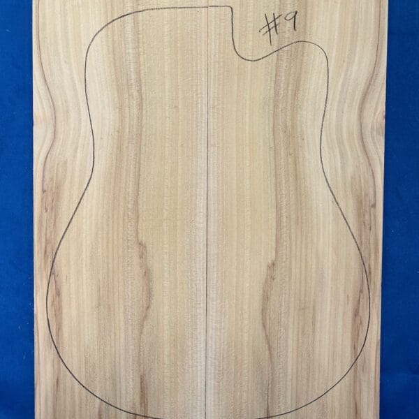 Acoustic Guitar Soundboard in Bunya Pine