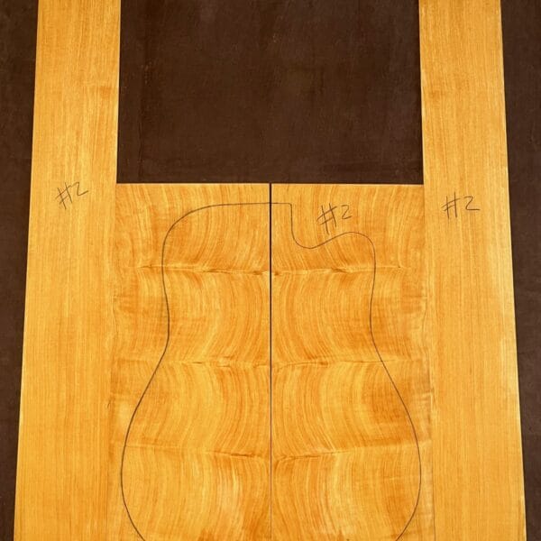 Jacaranda Acoustic Guitar Back and Sides