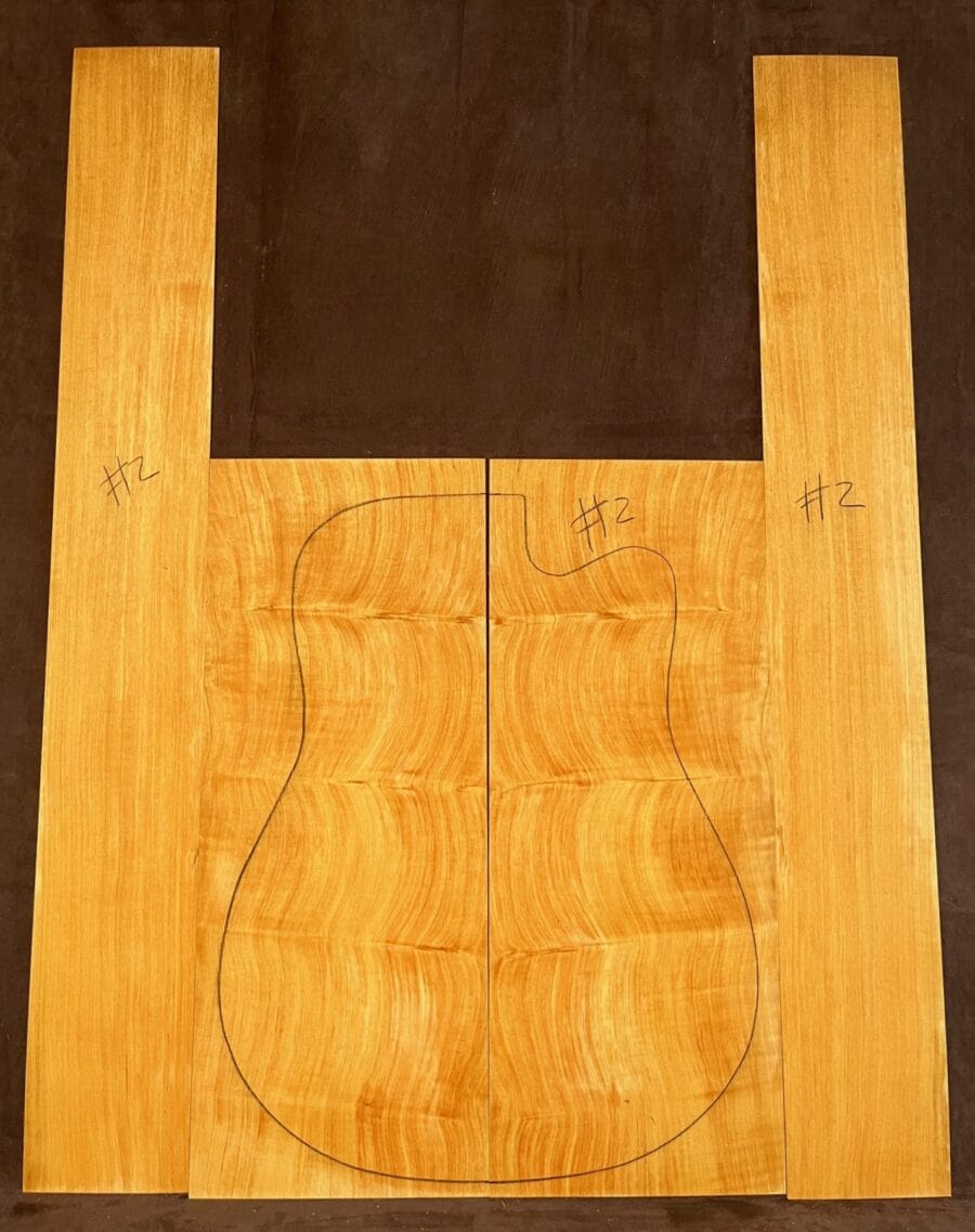 Jacaranda Acoustic Guitar Back and Sides