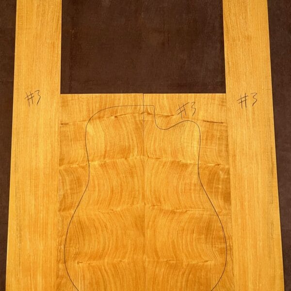 Jacaranda Acoustic Guitar Back and Sides