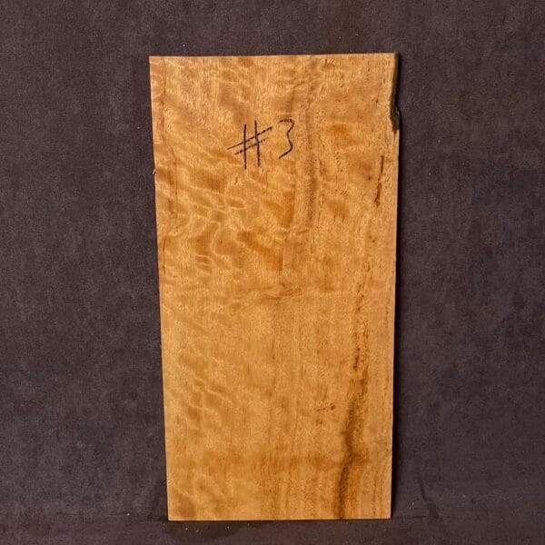 Blackbutt Burl Guitar Headstock Veneer